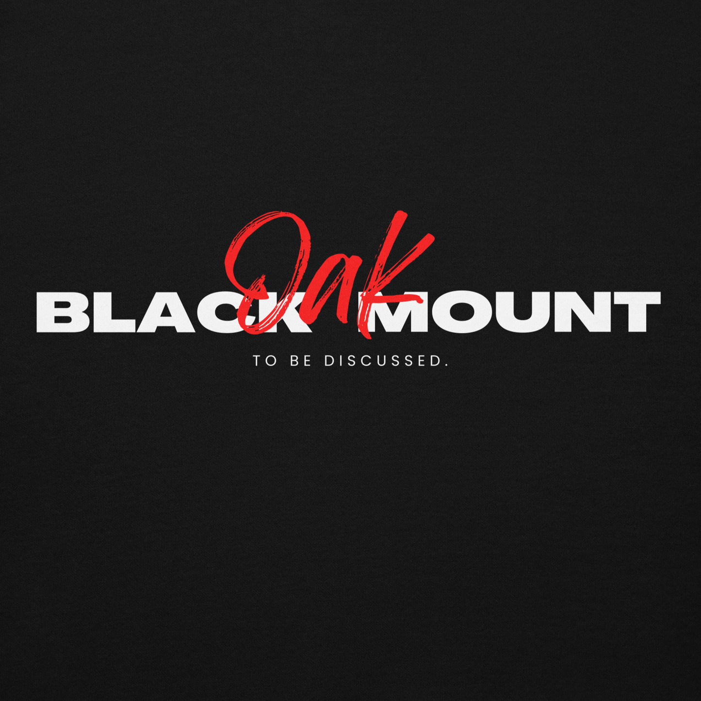 Black Oakmount Ordinal's Hoodie